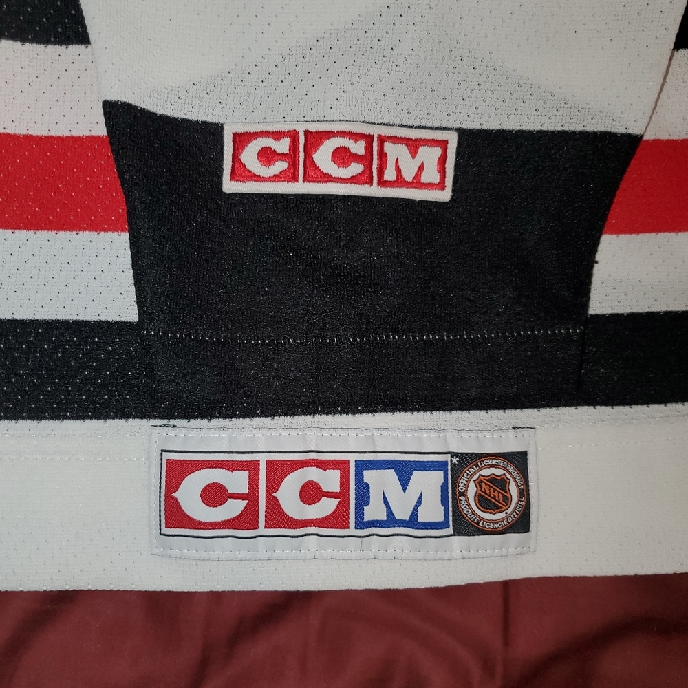 Vintage Stan Mikita Chicago Blackhawks CCM White Jersey - Picture 7 of 16